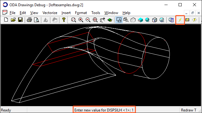 Using system variables in ODA Drawings Debug